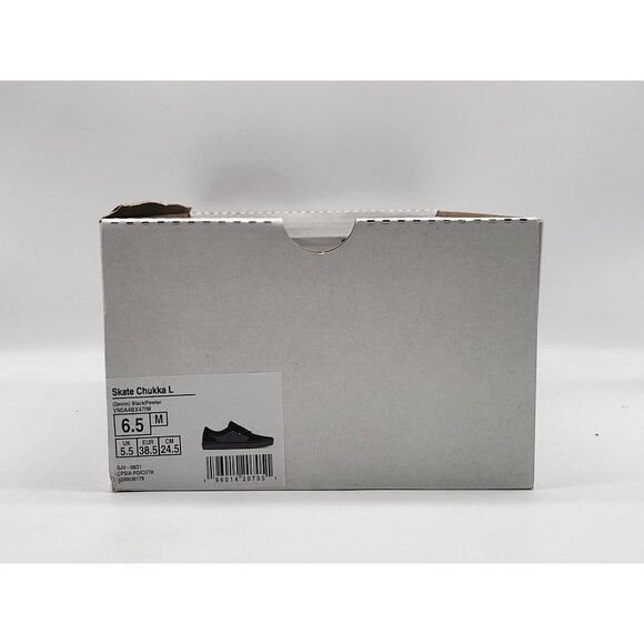 Vans‎ Skate Chukka Low Denim Black Pewter Shoes Sneakers VN0A4BX47IW Size 6.5 - Picture 9 of 9